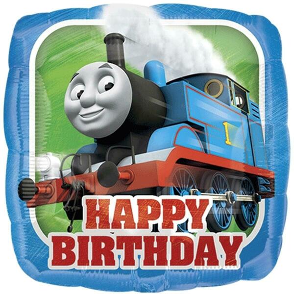 Loftus International 18 in. Thomas The Tank Engine Birthday Balloon, 5PK A3-5275